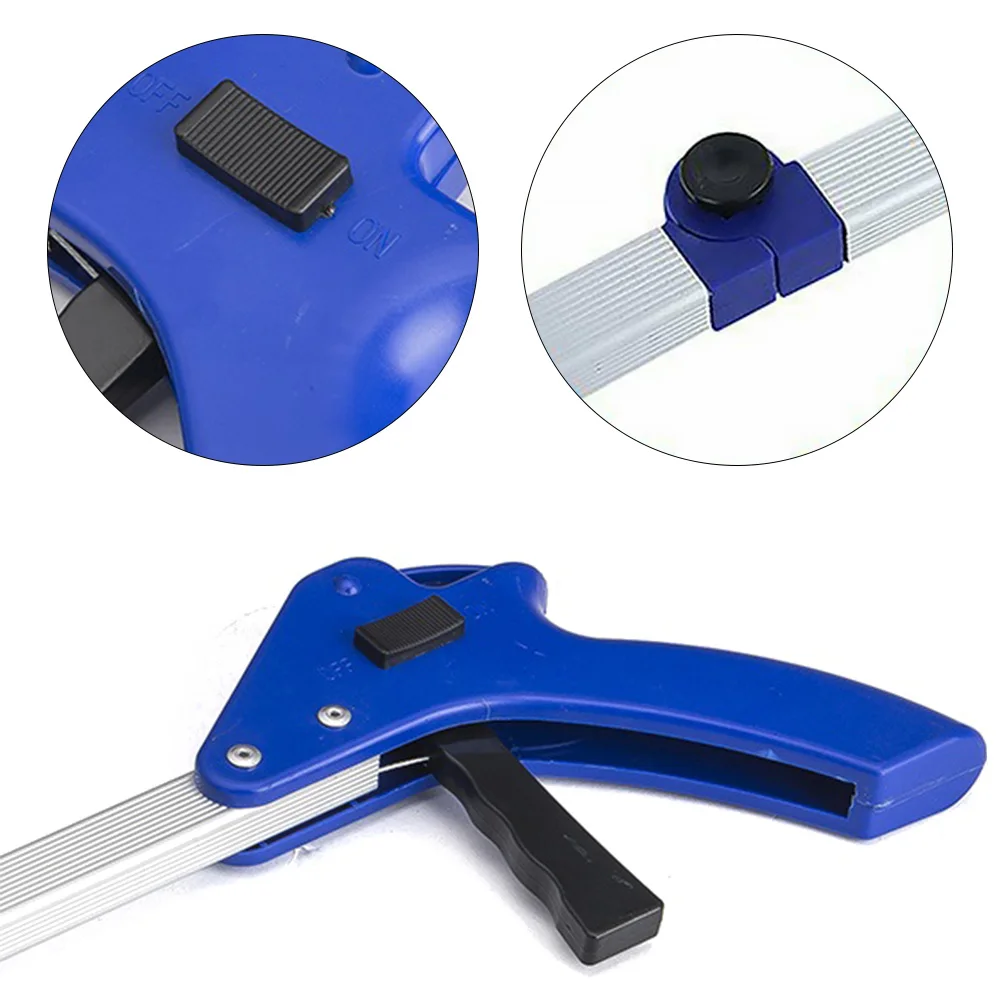 

32inch 80cm Long Reaching Claw Helping Hand Tool Novelty Foldable Aluminium Pick Up Grabber Trash Clamp Suction Cup Reacher SDZZ