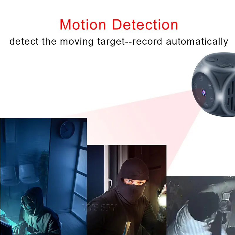 Миниатюрная камера-видеорегистратор Espion 1080P с функцией обнаружения движения