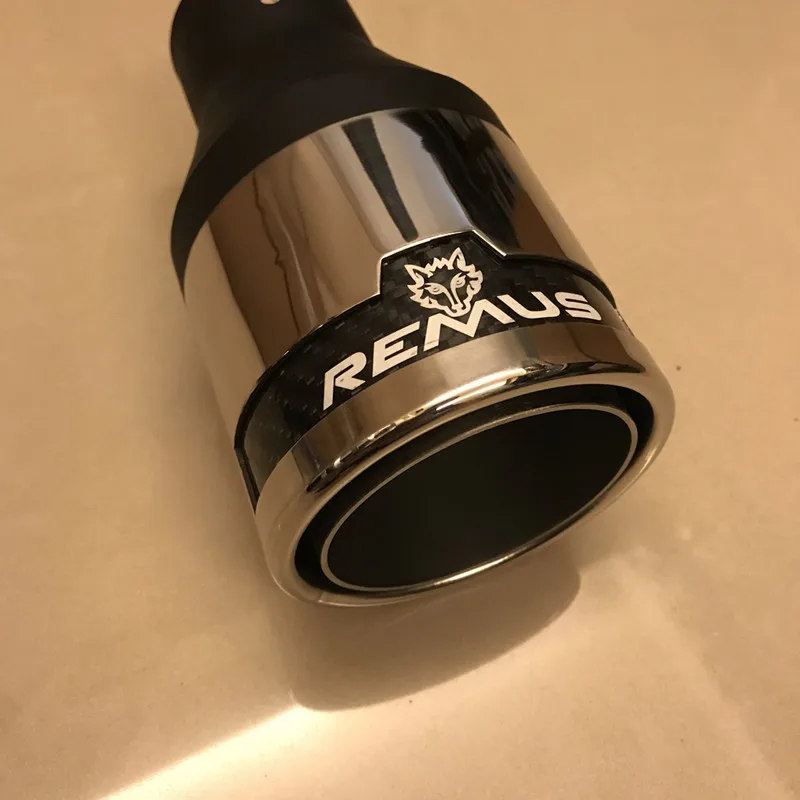 Универсальный глушитель выхлопной трубы 1 шт. 63 мм вход 101 выход 304 нержавеющая