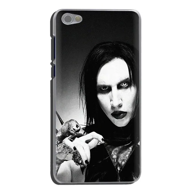 Защитный жесткий чехол для телефона EWAU Marilyn Manson для Xiaomi Redmi 4A 4X5 5A 6 6A 7 7A Plus GO S2 K20 pro - Цвет: H12