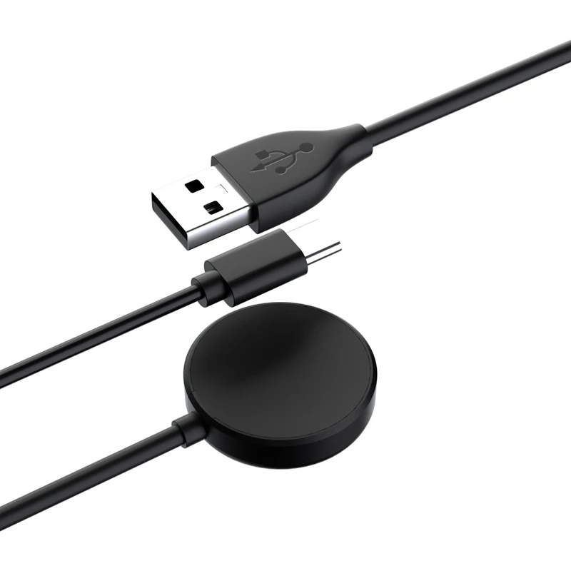 

Smart Watch 2 in 1 Magnetic Wireless Charger USB 1M Charging Cable, Suitable for Samsung Galaxy Watch Active