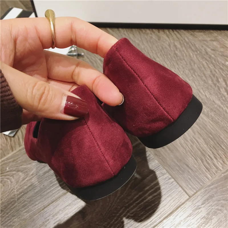 Туфли женские с большим бантом хлопок заостренный носок повседневная обувь на