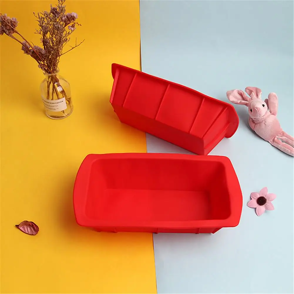 Силиконовые хлеба кекса формы с антипригарным покрытием прямоугольный для форма