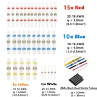 300 шт. уплотнение Термоусадочные Припоя рукава водонепроницаемые быстрые стыковые клеммы электрические провода соединители термоусадочная трубка Соединительный клеммный комплект