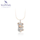 Xuping, ювелирные изделия, Новое поступление, модное ожерелье с кулоном в виде животного золотого цвета для девушек и женщин, подарок A00861822