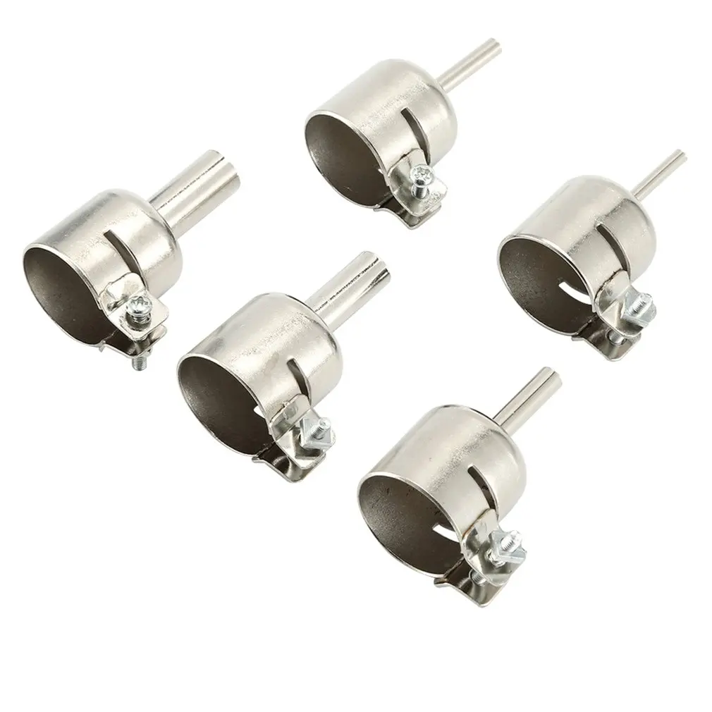 5 шт. Тепловая пушка сопла воздушная комплект для пайки горячего воздуха