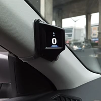 2 1 inch lcd hud gadget smart vision on board computer 100 compatible obd2gps dual system a pillar trim install rpm mph kmh