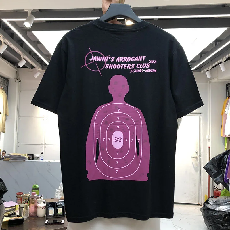 

FAKUNTN Digital direct Best Quality injection printing T Shirt Men Women Black White Classic Casual Top Tee Summer Fashion