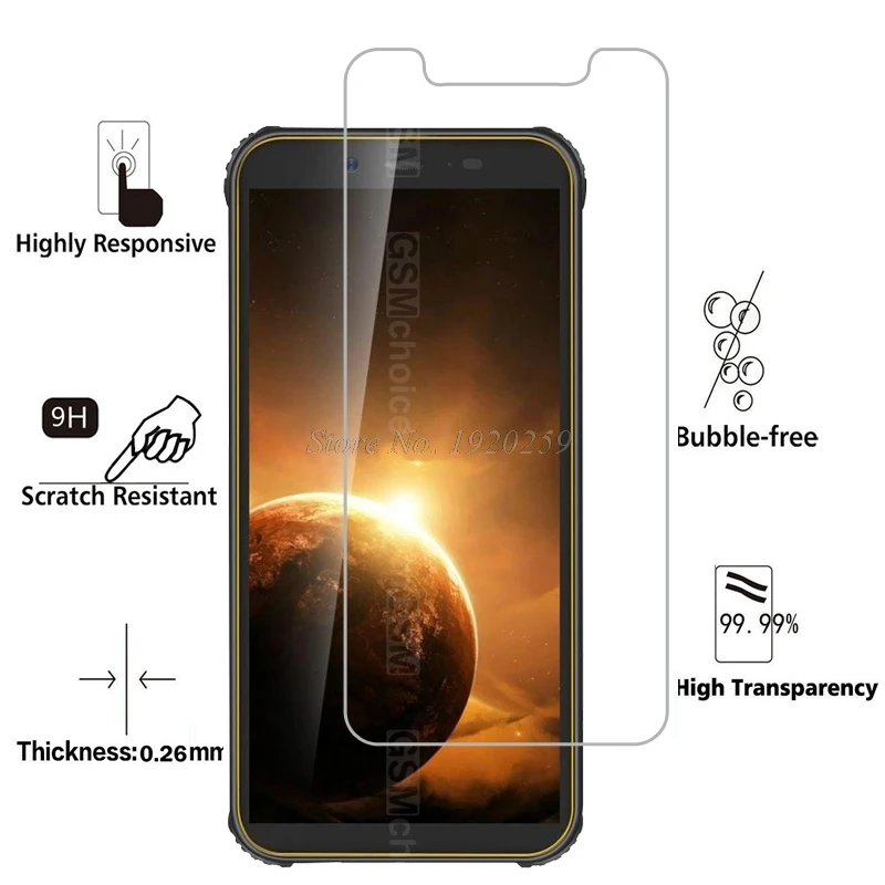 2 шт Blackview BV5500 закаленное стекло 9H Высококачественная защитная пленка