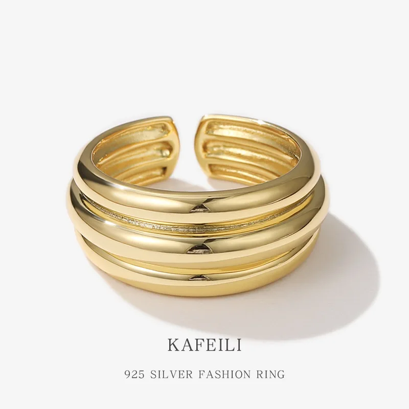 

Женское серебряное кольцо пробы, оптовая продажа, серебряное кольцо, модное кольцо с холодным ветром, ювелирные изделия