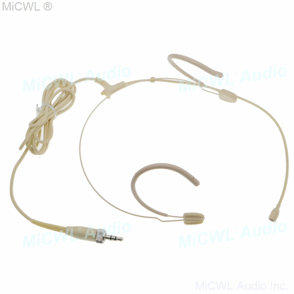 Левый и правый носить гарнитура микрофон для Sennheiser EM100 G3 G4 G5 беспроводной BeltPack