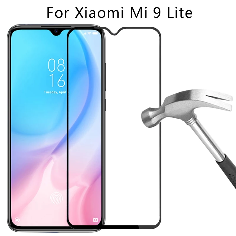 

protective glass for xiaomi mi 9 lite screen protector tempered glas on ksiomi xiao my 9lite light safety film xiomi xiami xaomi