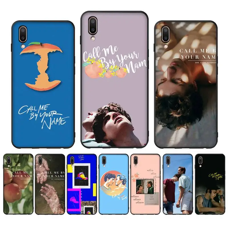 

Call Me by Your Name Phone Case For Oppo Reno Realme C3 6Pro Cover For vivo Y91C Y17 Y19 Funda Capa