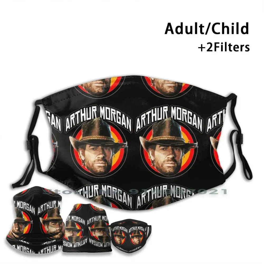 

Rdr2 | Артур Морган, неодноразовая маска для лица Pm2.5, фильтры для детей и взрослых, выкуп Rdr2, выкуп 2 Артура Моргана