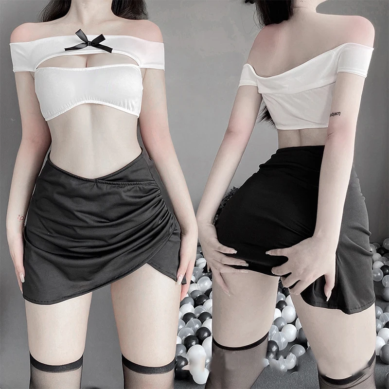 Женское нижнее белье женское сексуальное облегающее Униформа секретаря OL