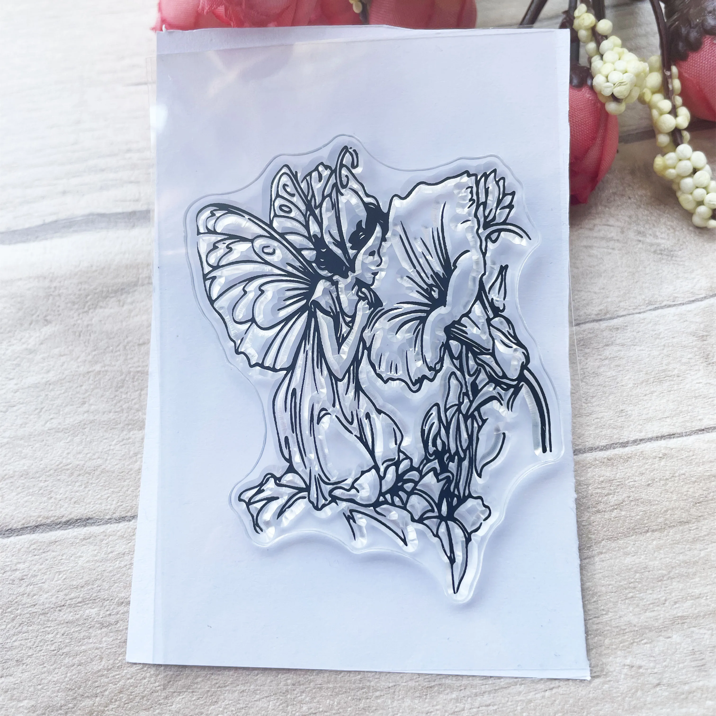 Прозрачные силиконовые штампы для скрапбукинга фотоальбома Рождества Хэллоуина