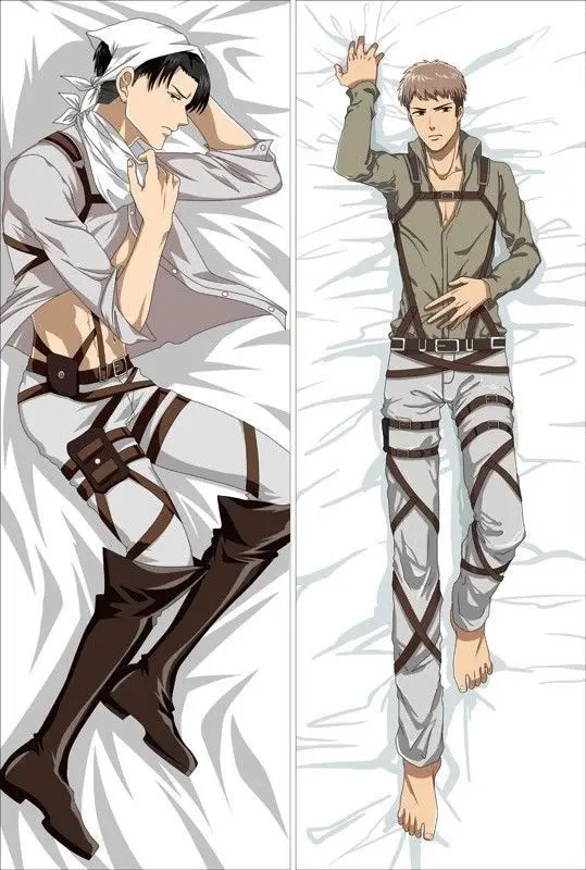Erwin Smith BL аниме атака на Титанов обнимающая подушка для тела Чехол Декоративная