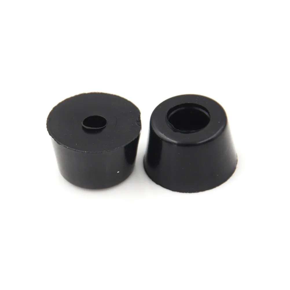 

10Pcs Circular Black Durable Rubber Instrument Case Non-slip Cabinet Instrument Box Case Foot Bumpers Feet 17 x 10mm