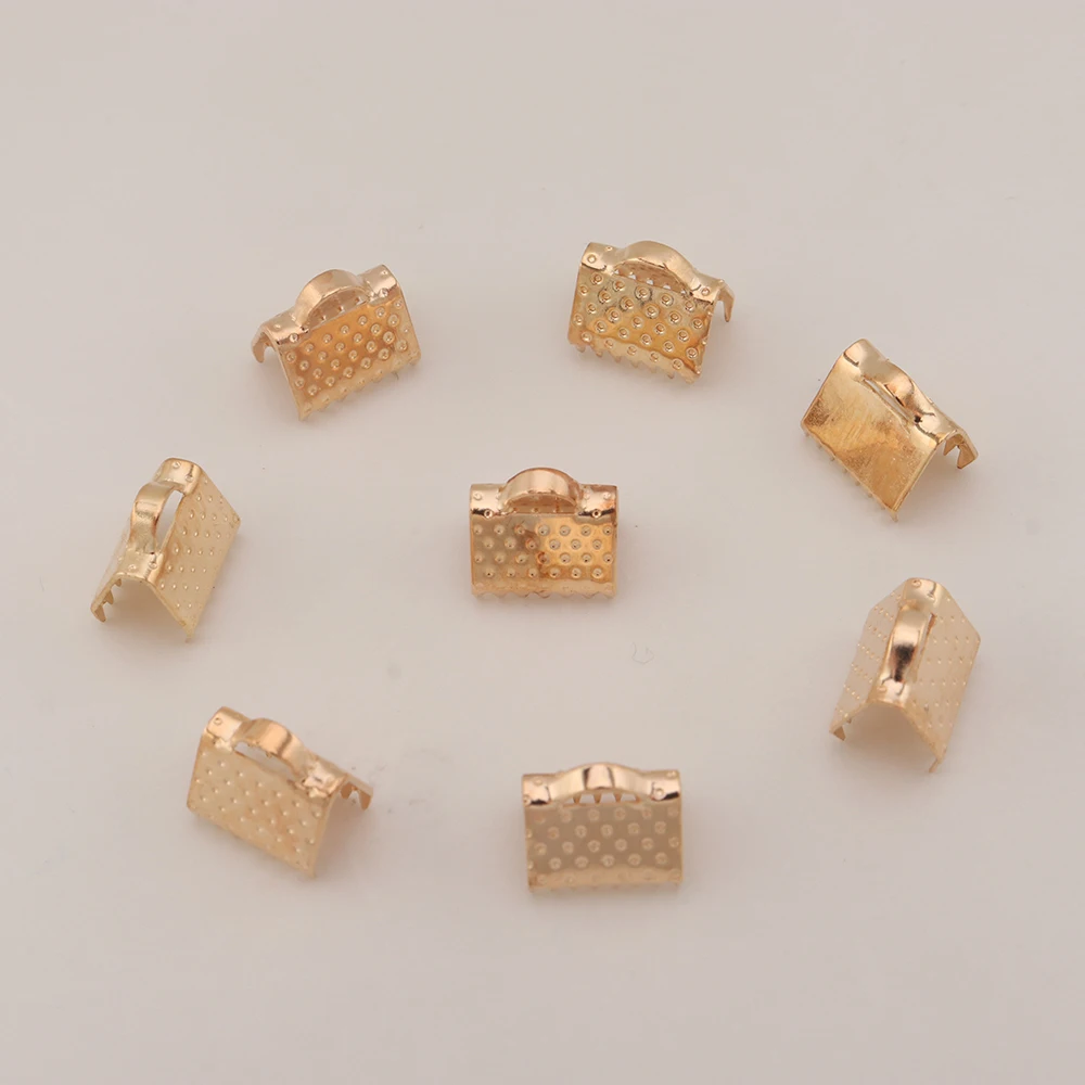 Серебристые Концевики для браслета и ожерелья 50 шт./лот | Украшения аксессуары