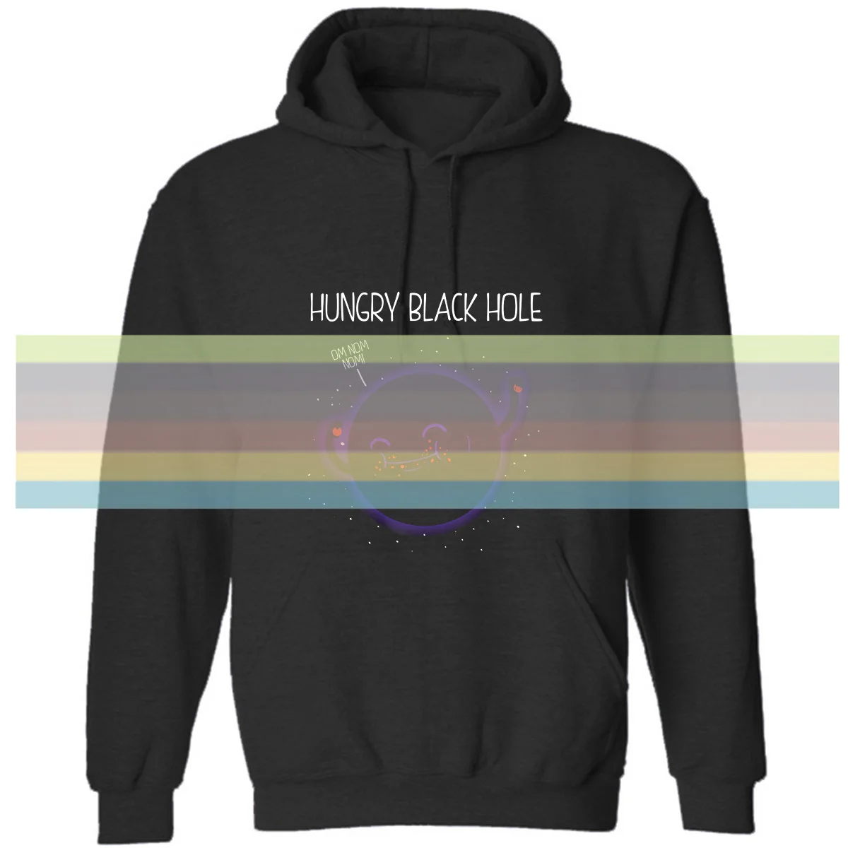 Голодная Солнечная система с черными отверстиями космическая астрономическая