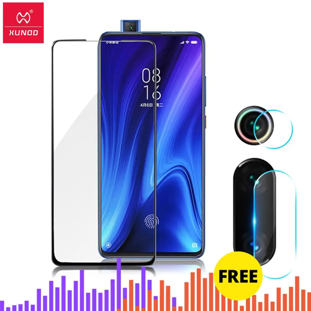 Для xiaomi redmi K20 k20 pro note 7 8 mi 9 t mi 9 t pro защитное закаленное стекло 2.5D 9H полная защитная пленка для экрана телефона