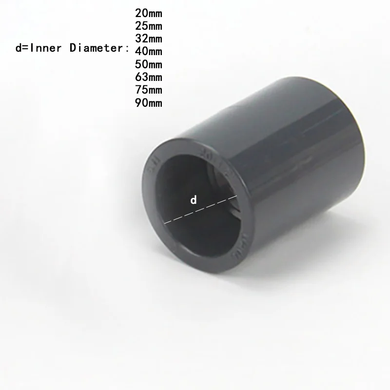 Пластик НПВХ 20 мм до 90 прямой разъем для шланга полива сада аквариумная