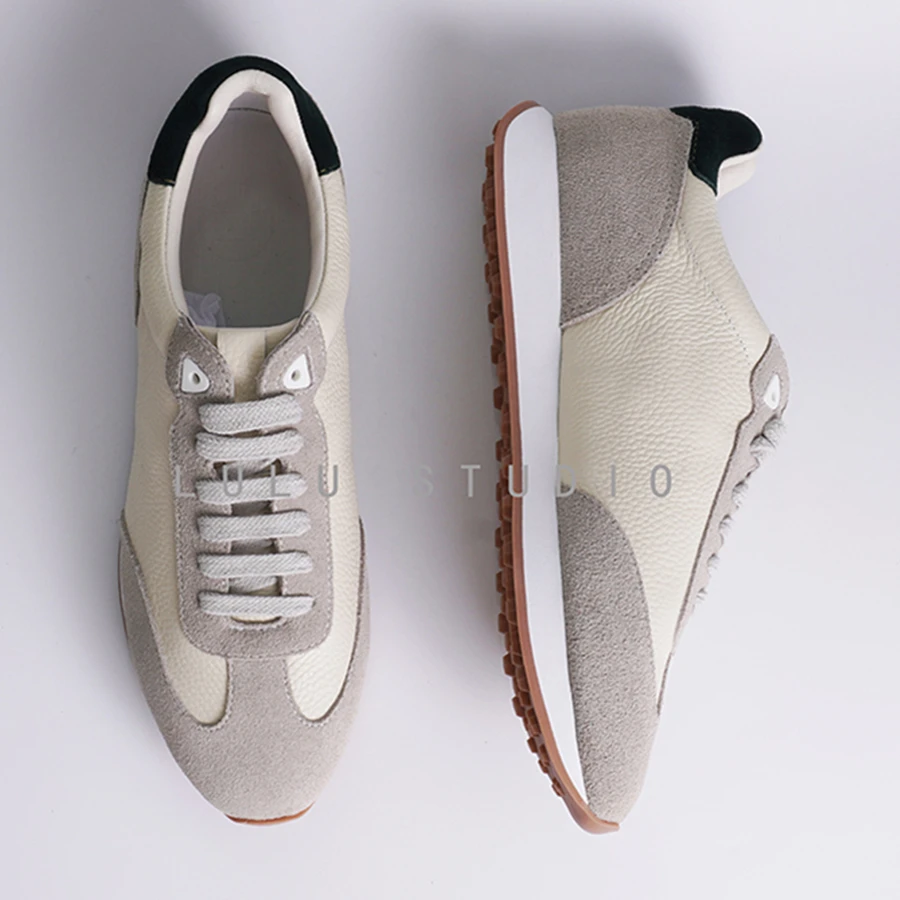

Dave&Di Sneakers Women England Style Moral Training Shoes Vulcanized Shoes Retro Patchwork Casual Women Shoes Genuine Leather