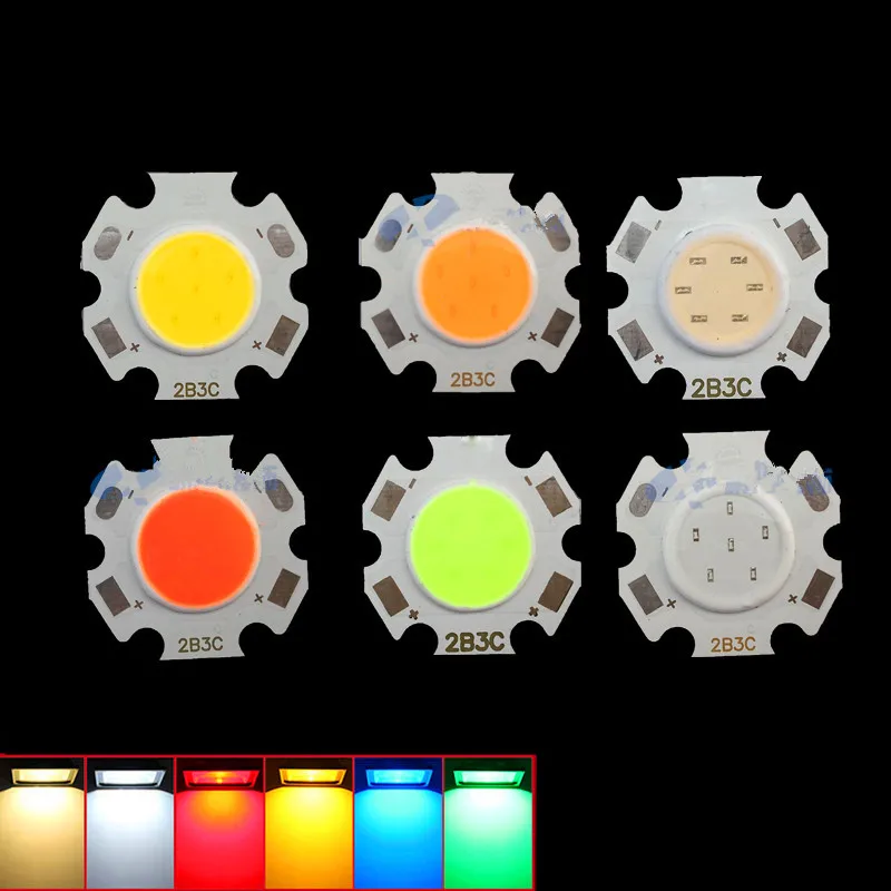11 мм круглый COB RGB источник света Светодиодная S-плата лампа для Светодиодный ных