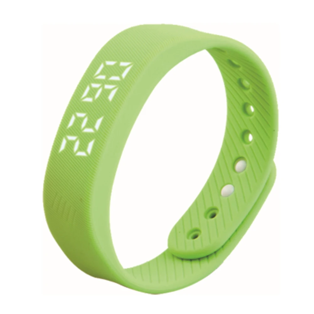 T5 Смарт Браслет Шаг 3D умный метр наручные часы для женщин Спорт LED Авто Дата