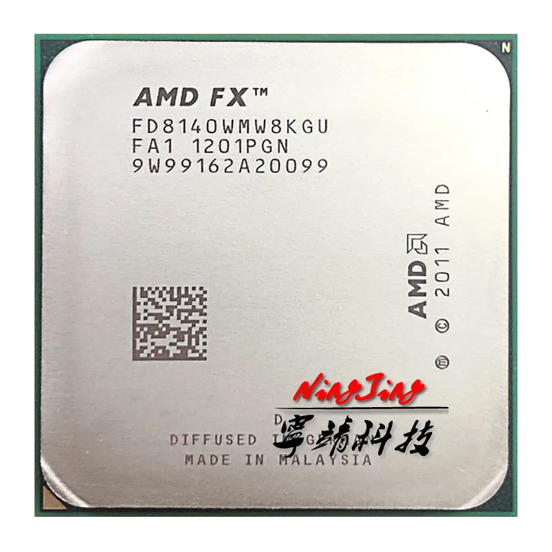 AMD FX серия 8140 3 2 ГГц Восьмиядерный центральный процессор FD8140WMW8KGU разъем AM3 +|socket am3|fx