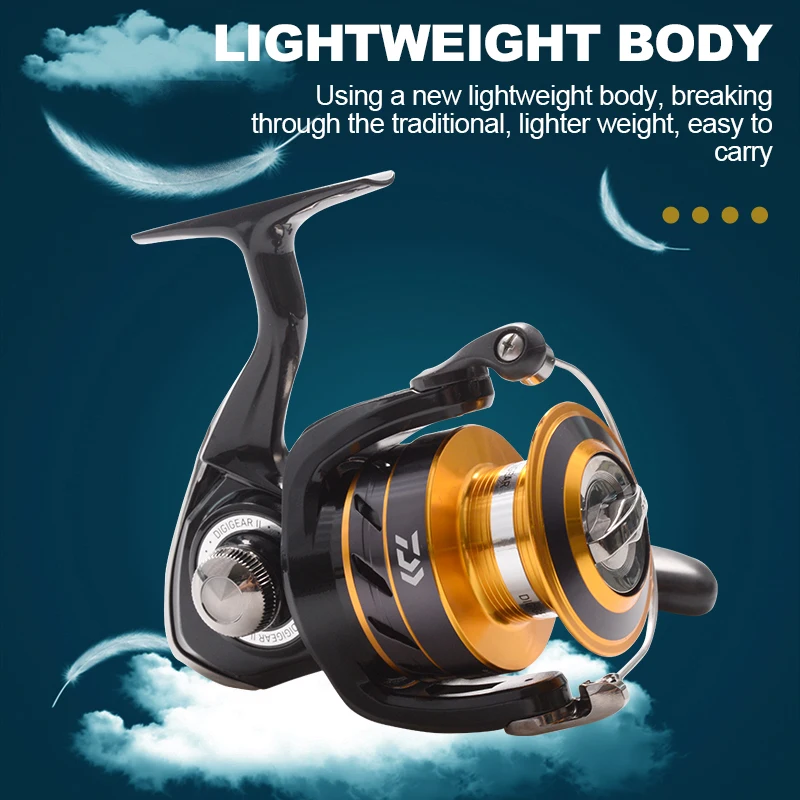 Катушка спиннинговая DAIWA MISSION CS 2021 3 + 1 шарикоподшипник макс. нагрузка 4000: