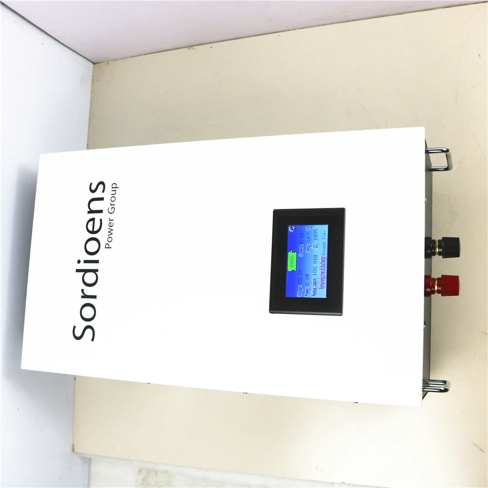 Batterie lithium-ion OEM lifepo4, 5kwh, 7kwh, 10kwh, 48V, 50ah, 100ah, 150ah, 200ah, système solaire