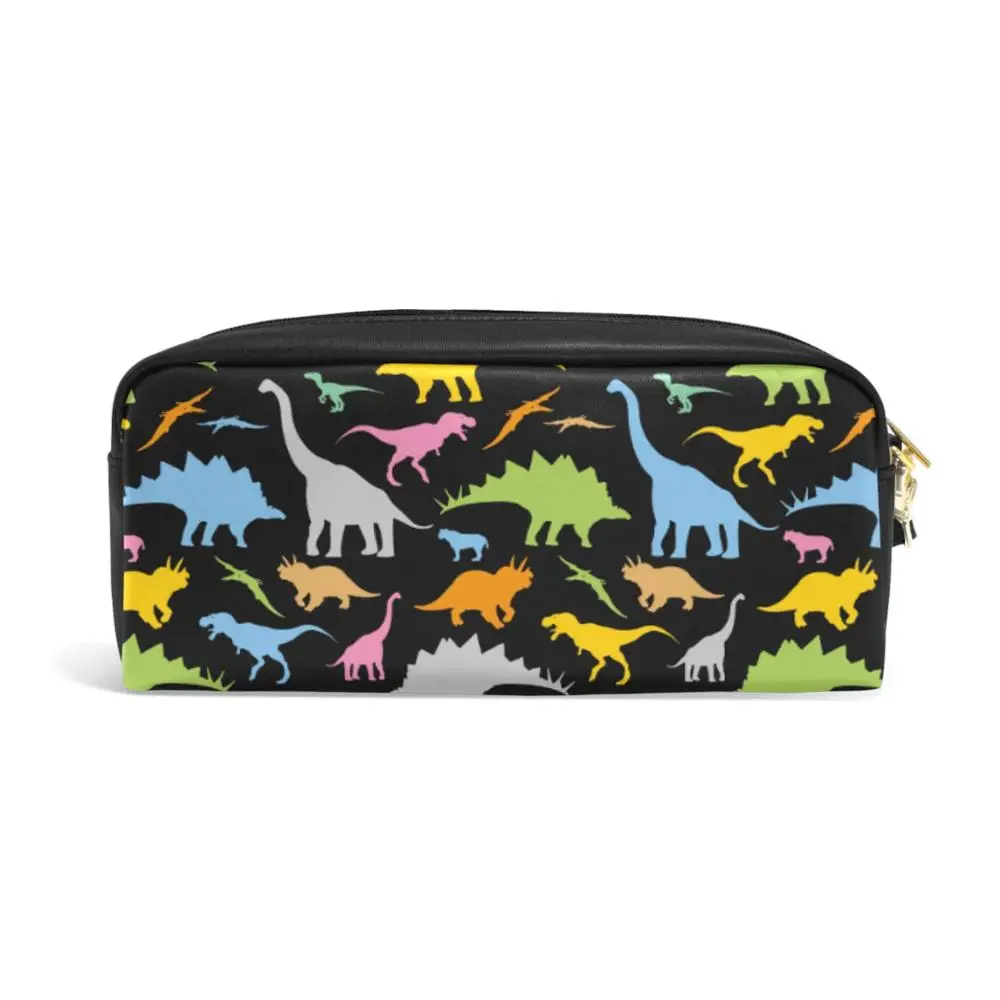 Большой чехол карандаш на молнии школьный для девочек и мальчиков канцелярские