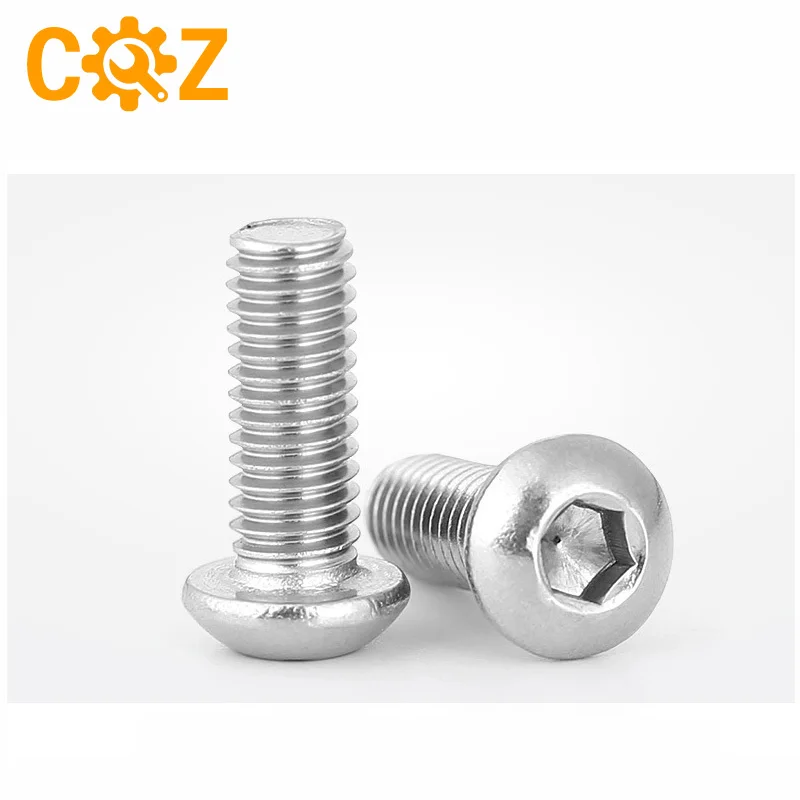 10 шт. UNC # 24 1/4 20 США грубая резьба 304 A2 70 из нержавеющей стали Шестигранная головка