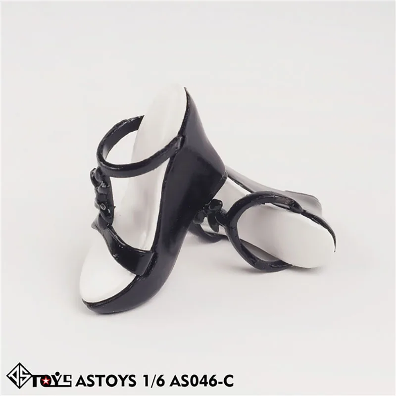 

ASTOYS AS046 1/6 Female High Heels Sandals Slippers Shoes Props Fit 12" Soldier Action Figure Dolls
