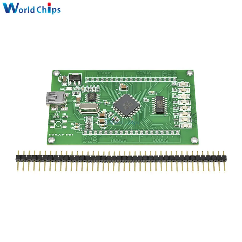 FT2232HL макетная плата обучающая FT2232H MINI FT4232H UM232H с модулем USB на SPI двойной