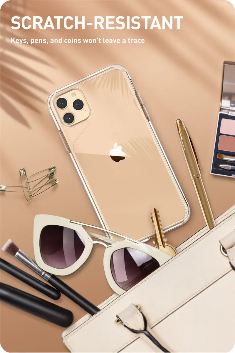 Чехол для iPhone 11 Pro Max 6,5 Дюймов( выпуск) i-Blason Halo серии устойчивый к царапинам ТПУ бампер+ прозрачная задняя крышка чехол