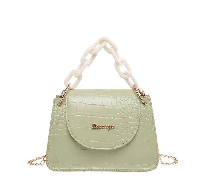 

XGRAVITY 2021 Spring Autumn Candy Color Snakeskin Women Handbags Chain Bags Female New Season Bags Girl Student Street Bags H227
