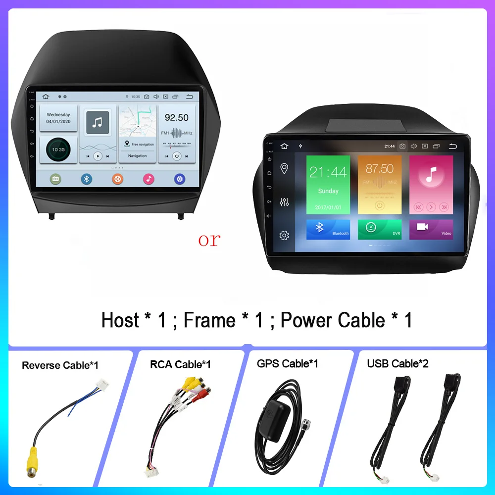 

OKNAVI 9"/10" 2+32G Wifi Android 9.0 Car Radio Player Auto GPS Navigation for Hyundai Tucson IX35 2010 2011 2012 2013 2014 2015