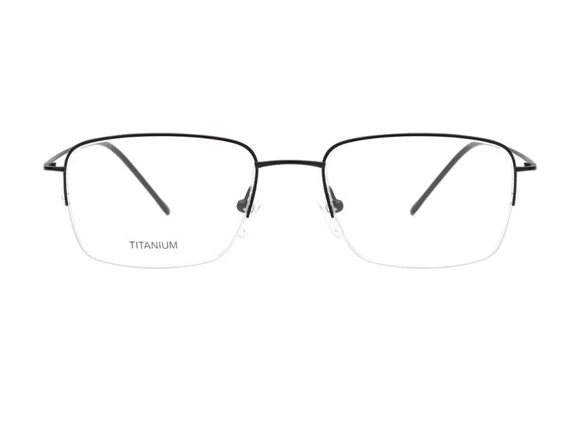

Brand Design Retro Unisex Pure Titanium Half Rim Progressive Multi-focal Lens Eyewear Goggle See Near Far Gold Reading Glasses