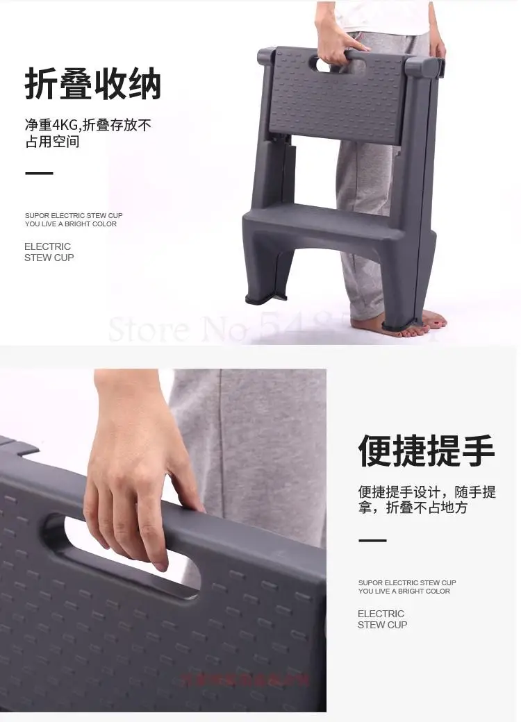 Складная лестница для дома профессиональная Двухступенчатая из утолщенного