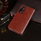 Чехол-книжка Auroras для Tecno Pova 2, деловой кожаный чехол для телефона Tecno Pova2, противоударный чехол, аксессуары