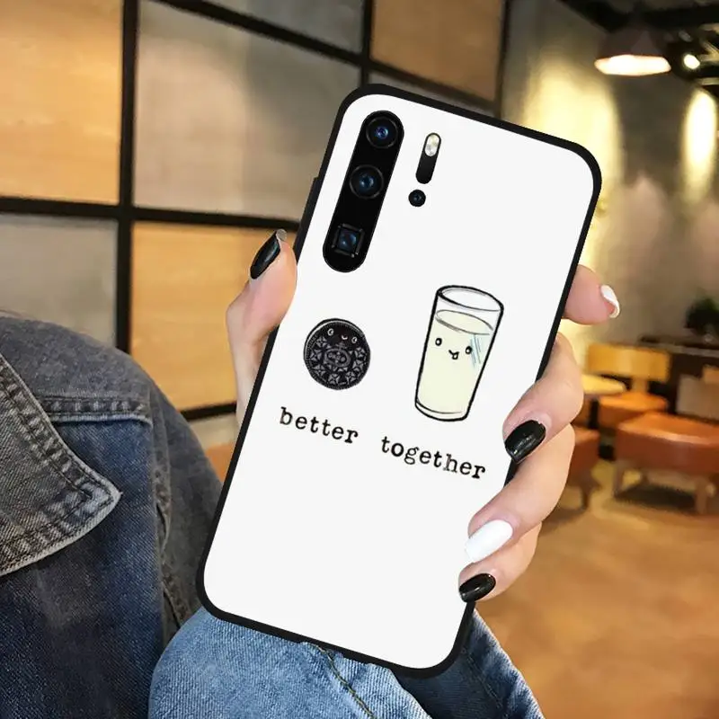 

Cartoons coffee Phone Cases For Huawei honor Mate P 9 10 20 30 40 Pro 10i 7 8 a x Lite nova 5t