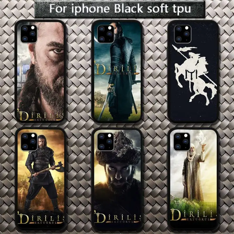 

dirilis ertugrul Phone Case for iphone etui 11 12 pro se 20 max xr xs x 7 8 6s plus mini Fundas Coque cover