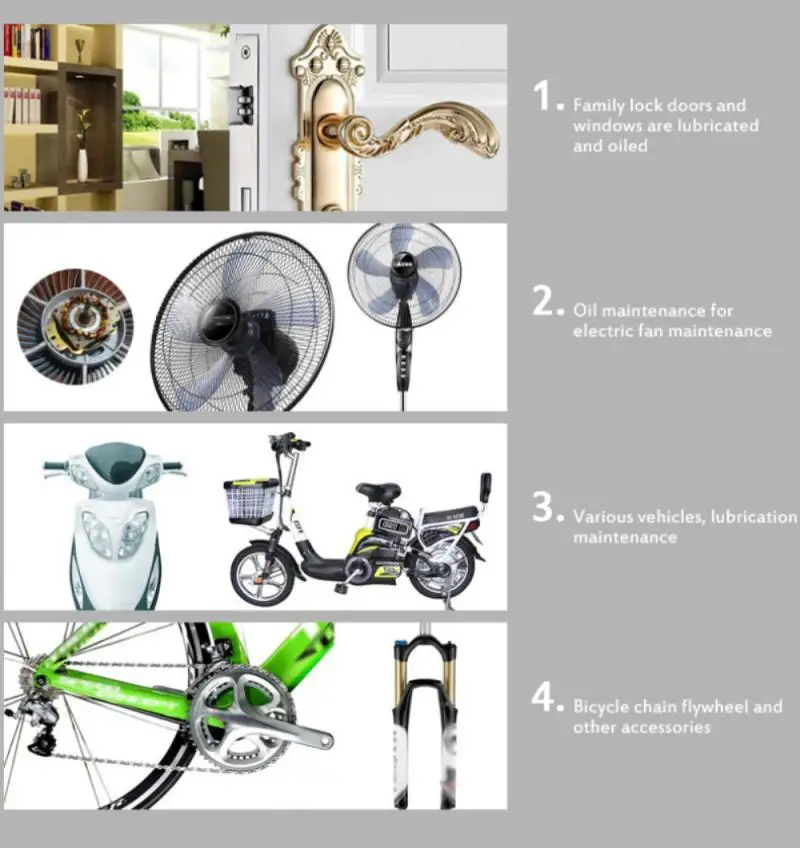 

Bicycle Chain Oiler Lube Oil Lubricator Tool Rolling Roller Type Chain Lubricating Oiler Lubricating Maintenance Device Artifact