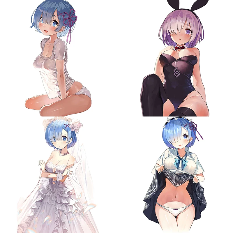 Плакат Three Ratels CDM306 RE:ZERO Rem мультяшная аниме наклейка на ноутбук стену для