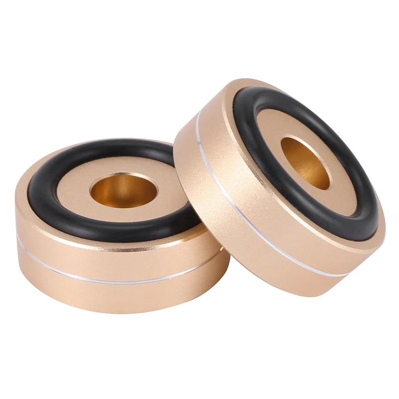 8PCS Turntable Isolation Feet Pads Aluminum Speaker Spikes Stand Foot Cones Base Mat for Audio Sound Amplifier | Электроника