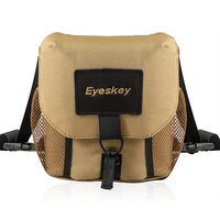 universal portable binoculars backpack with harness binoculars storage bagcase telescope camera chest pack for hiking hunting