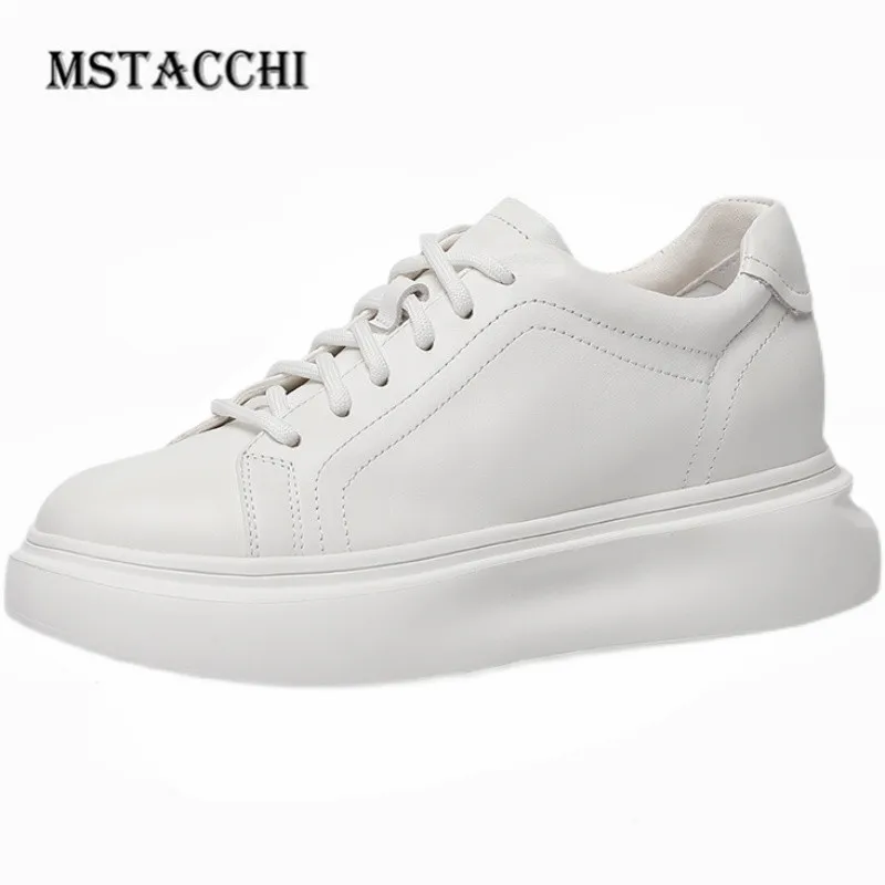 

Женские кроссовки для отдыха, однотонные кроссовки на шнуровке, с круглым носком и перекрестной шнуровкой, на плоской платформе, весенне-ос...