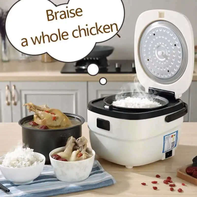 

Electric Rice Cooker Smart Home 2.5L Large Capacity Dormitory 2 Automatic Rice Cooker Soup Porridge Yogurt Chinese Food Cooker